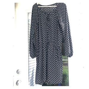 Express Long Sleeve Casual Dress